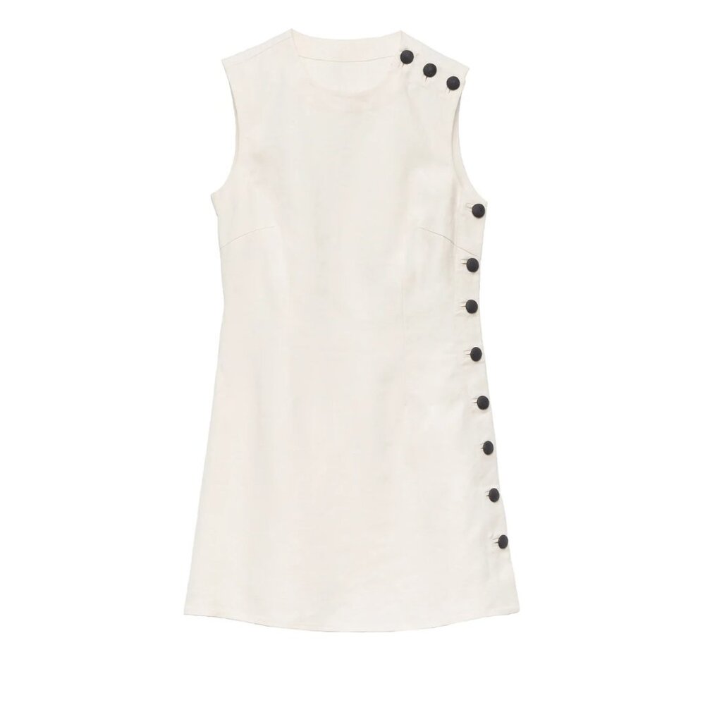 Doen Coralie Mini Shift Dress in Magnolia sz 6